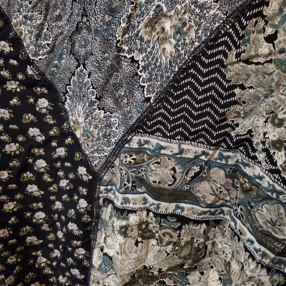 Vintage Carole Little Multi Patterned Eclectic Sweater Pullover Size 12 LOVE!! - Picture 6 of 6